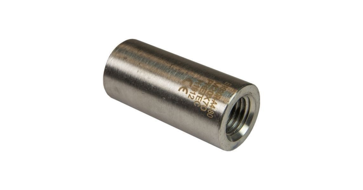 Gevindmuffe B1000 A4-80 Rustfri-Syrefast