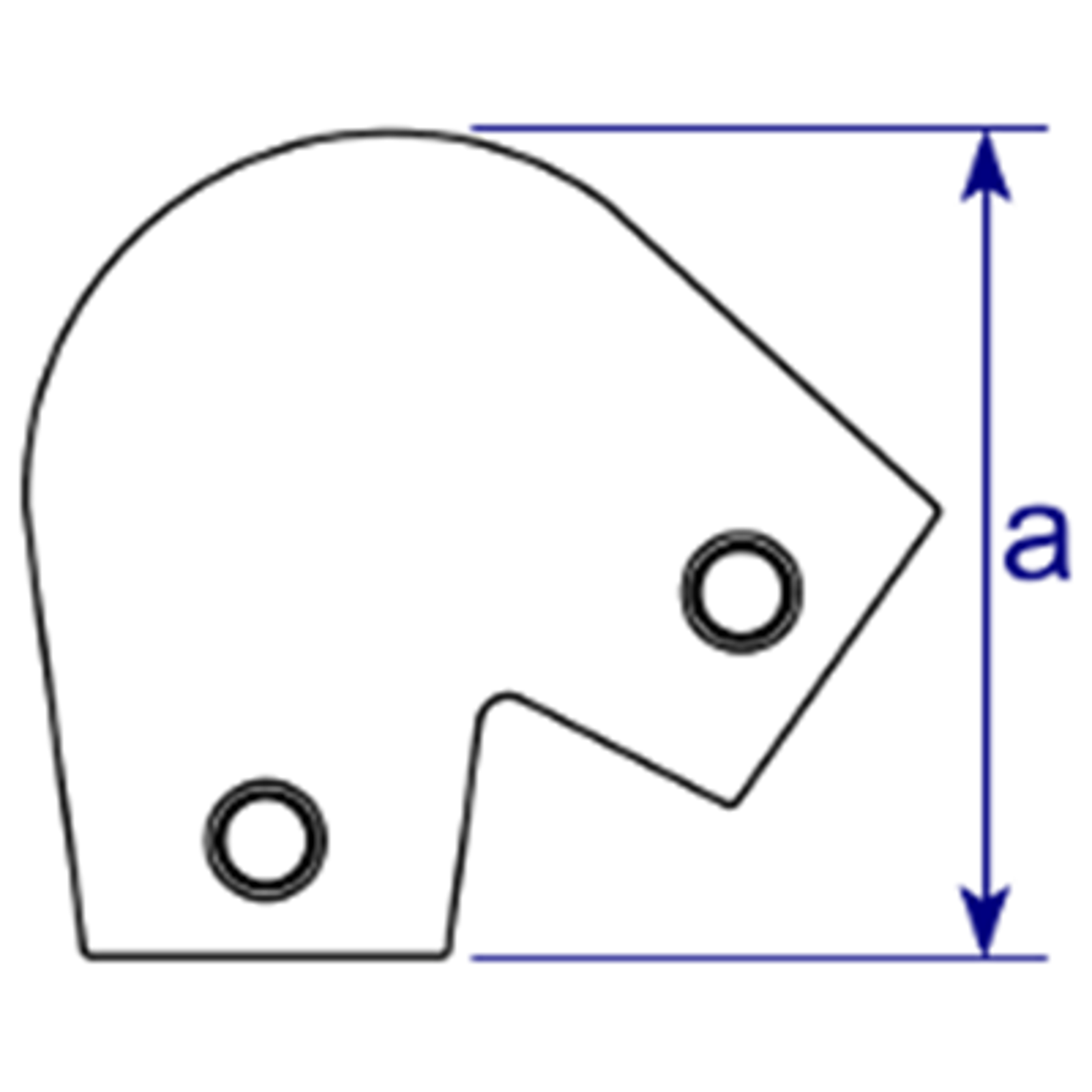 Interclamp® Type 123 Vinkel Bøjning (40° - 70°)