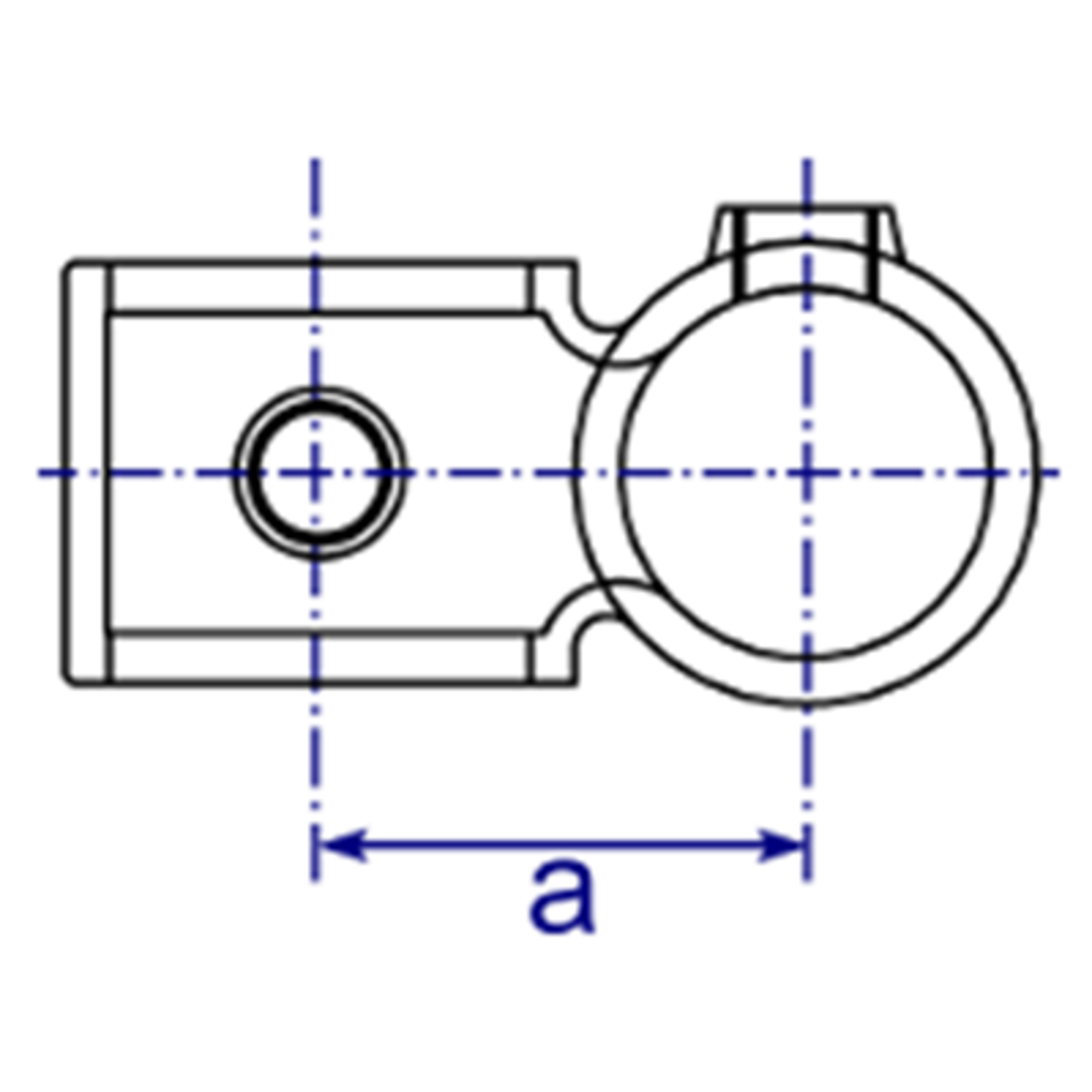 Interclamp® Type 161 [Overkryds m. reduktion]