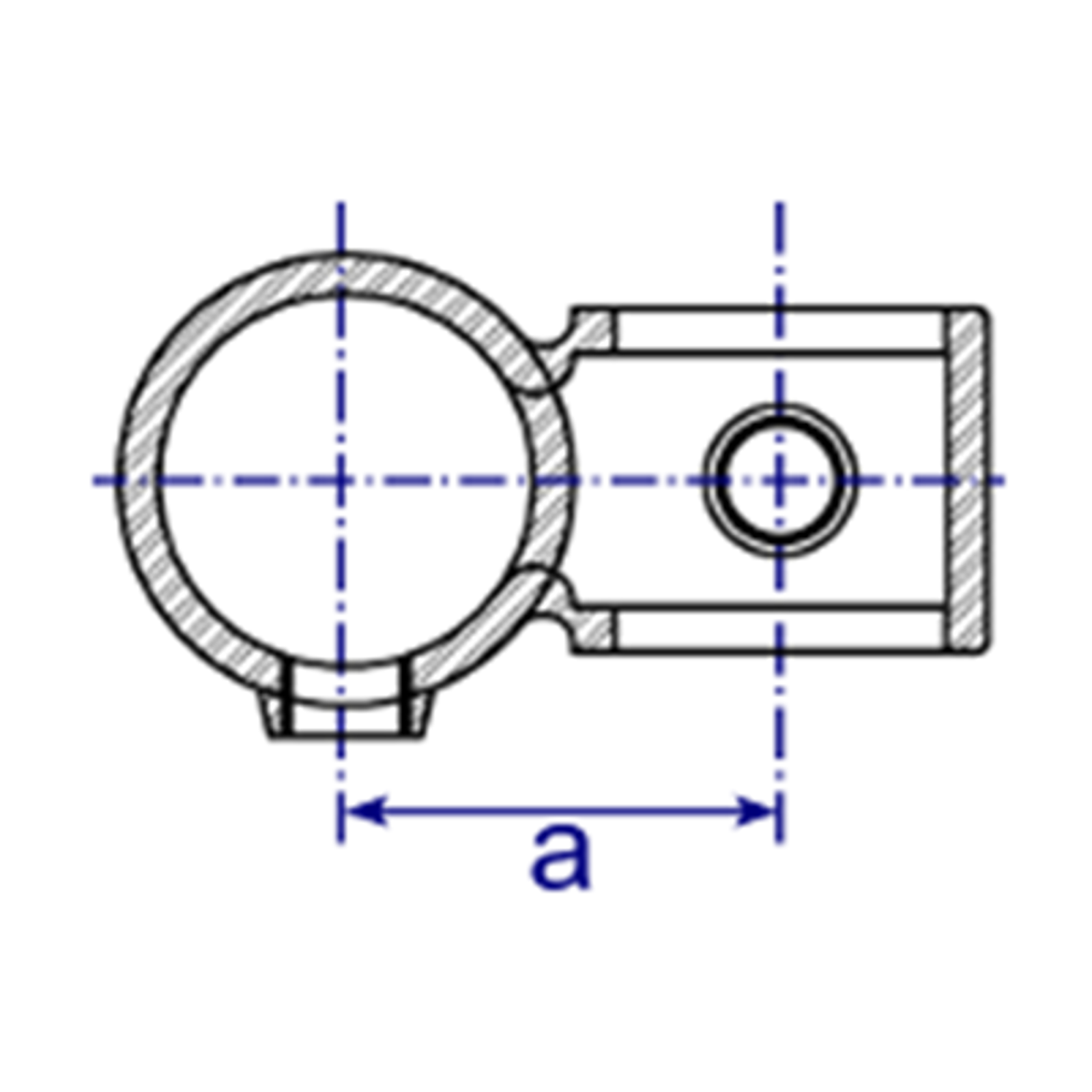 Interclamp® Type 161 [Overkryds m. reduktion]