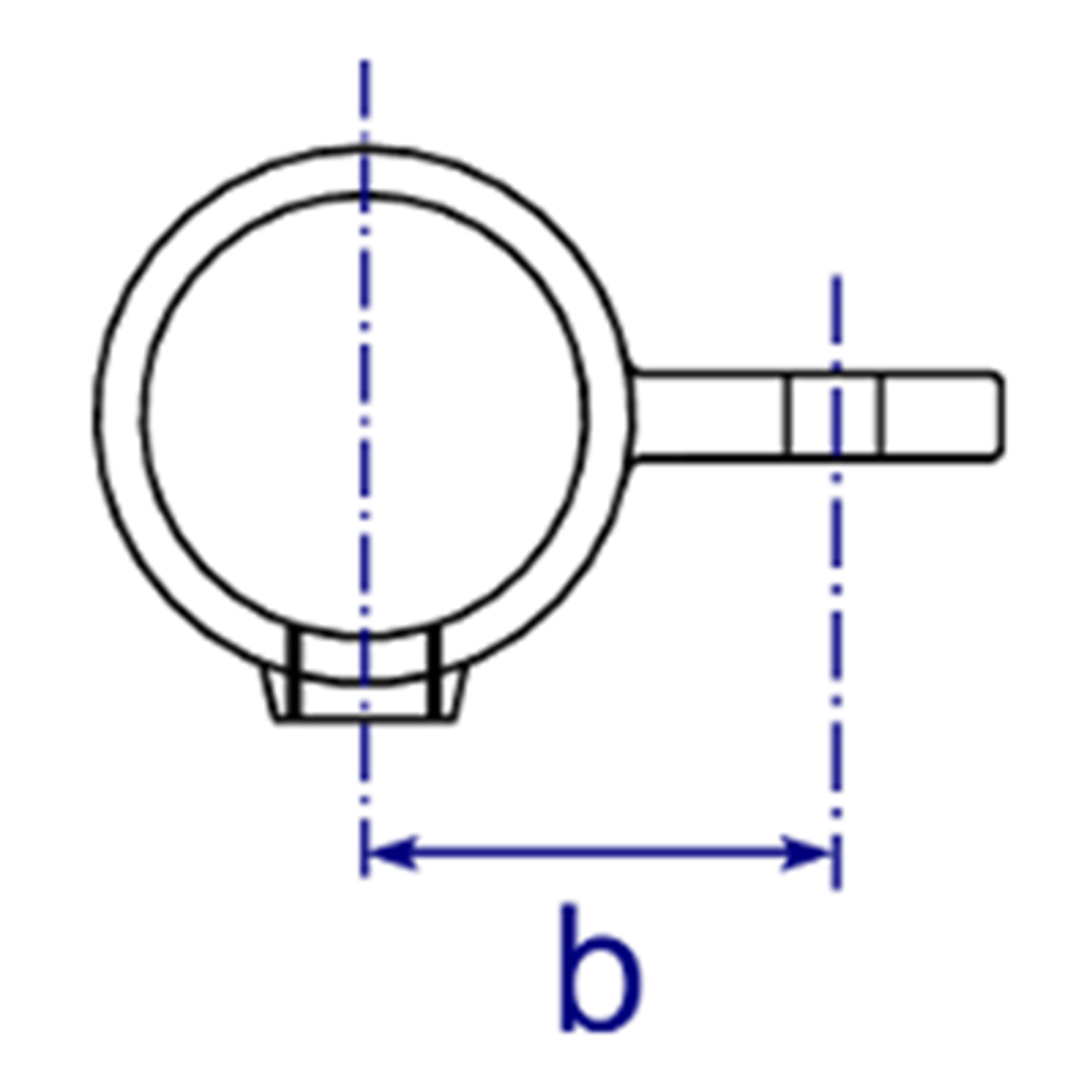 Interclamp® Type 173M [Hængselsled, han]